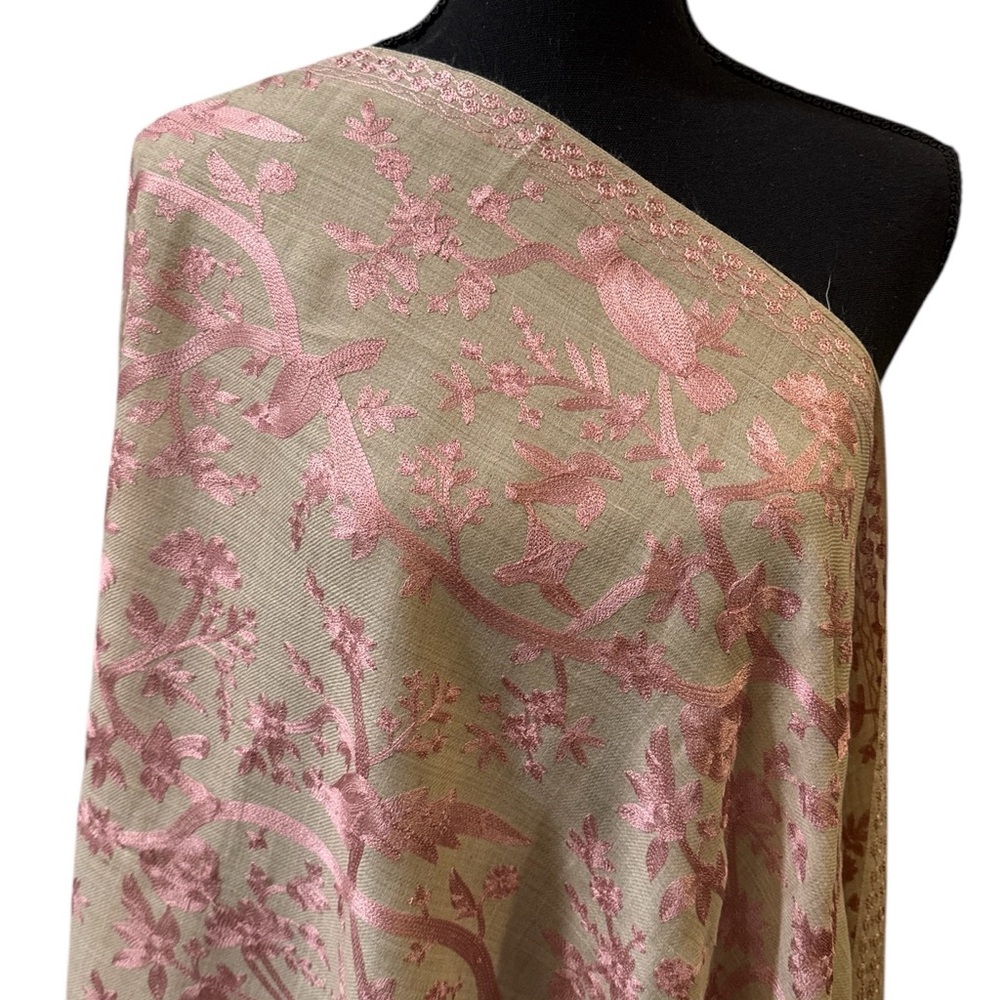 Pashmina Embroidered Shawl - image 1